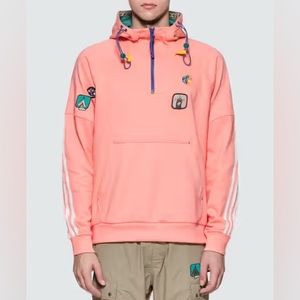 Pharrell Williams x Adidas Orange Hiker Hoodie